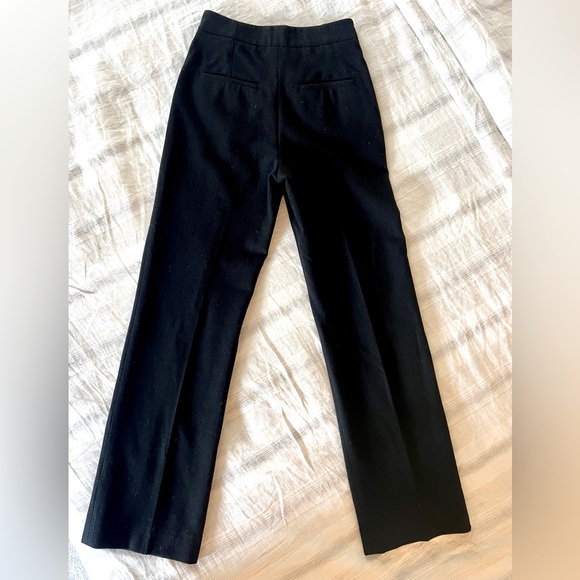 Chanel Wool and Cashmere Black Pants. EUR Size 34 - US Size 2. - Picture 3 of 13